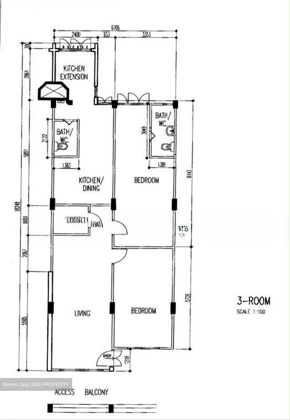 Blk 14 Kampong Arang Road (Kallang/Whampoa), HDB 3 Rooms #566627821
